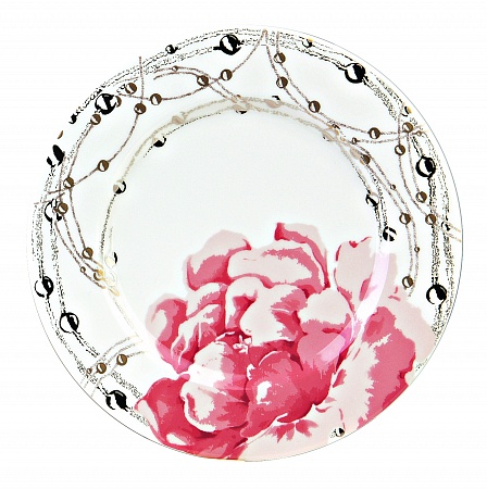 Сервировочное блюдо - d. 30 CM Blumarine &quot;PEONIA COLOR RED&quot;