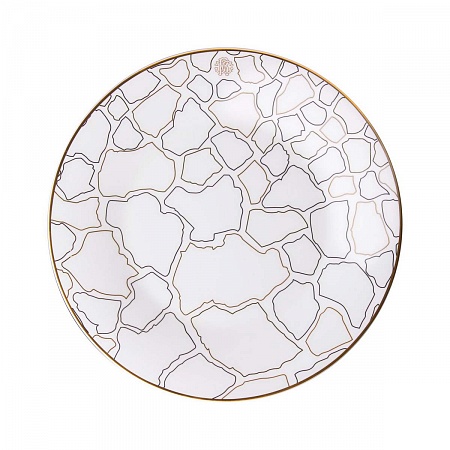 Круглое блюдо Roberto Cavalli Home -32 см серия - GIRAFFA