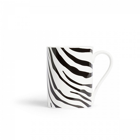 Фарфоровая кружка 370 мл (п/к) Roberto Cavalli - ZEBRAGE