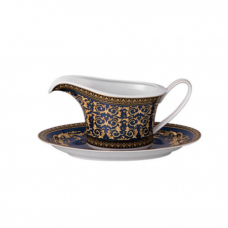 Соусник с подставкой  MEDUSA BLUE - Rosenthal Versace