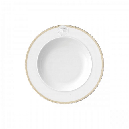 Глубокая тарелка 22 см  MEANDRE D'OR - Rosenthal Versace