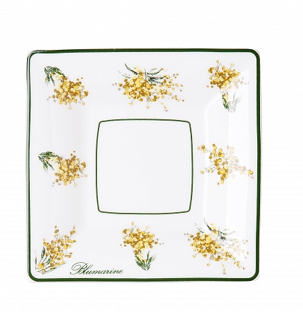 Пепельница квадратная 12х12 см Blumarine &quot;MIMOSE&quot;