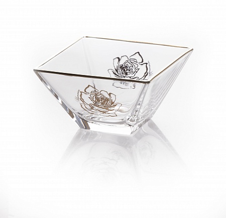 Салатник квадратный 11x11см Blumarine &quot;B GOLD&quot;