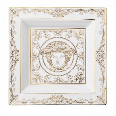 Блюдо квадратное 22 см Medusa Gala - Rosenthal Versace