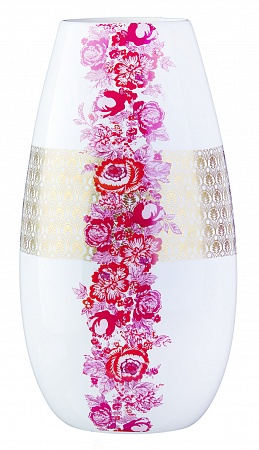 Ваза высокая 32 см Blumarine &quot;GOLDEN ROSES&quot;