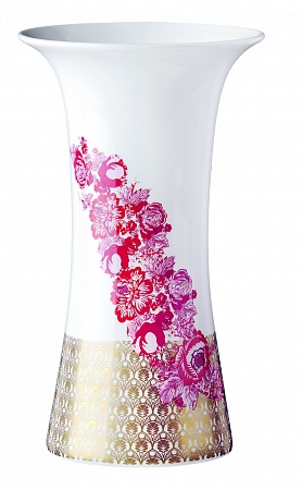 Ваза средняя 25 см Blumarine &quot;GOLDEN ROSES&quot;