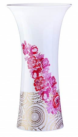 Ваза высокая 32 см Blumarine &quot;GOLDEN ROSES&quot;