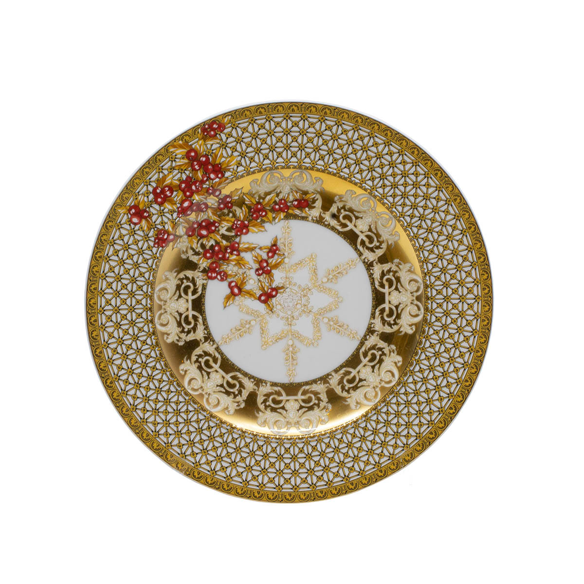 Десертная тарелка 18 см 10218 "Светлое Рождество"- Rosenthal Versace
