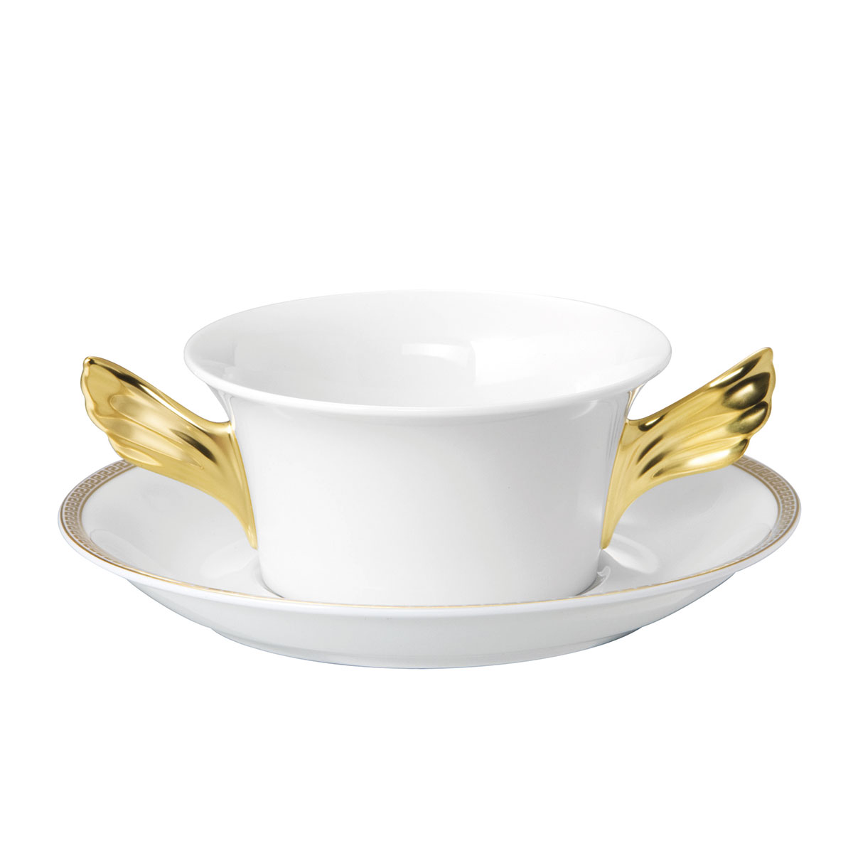 Бульонная пара  MEANDRE D'OR - Rosenthal Versace