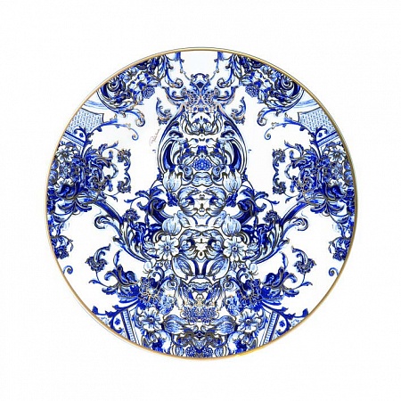 Тарелка десертная Roberto Cavalli Home -21,5 см серия - AZULEJOS